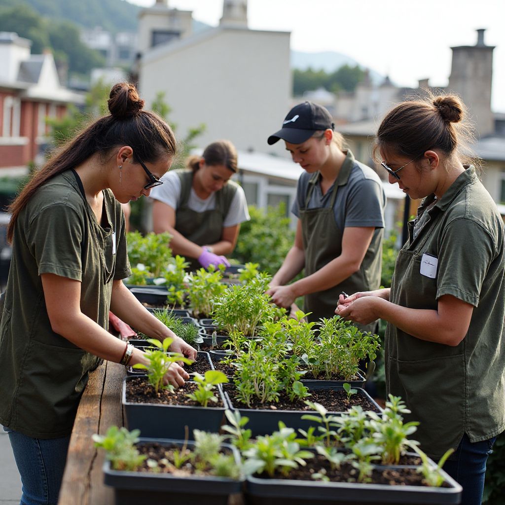 Urban gardening seminar